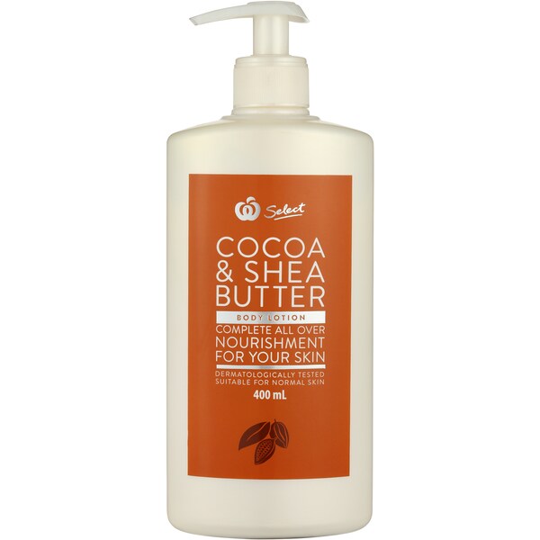 Woolworths Body Lotion Cocoa & Shea 400mL