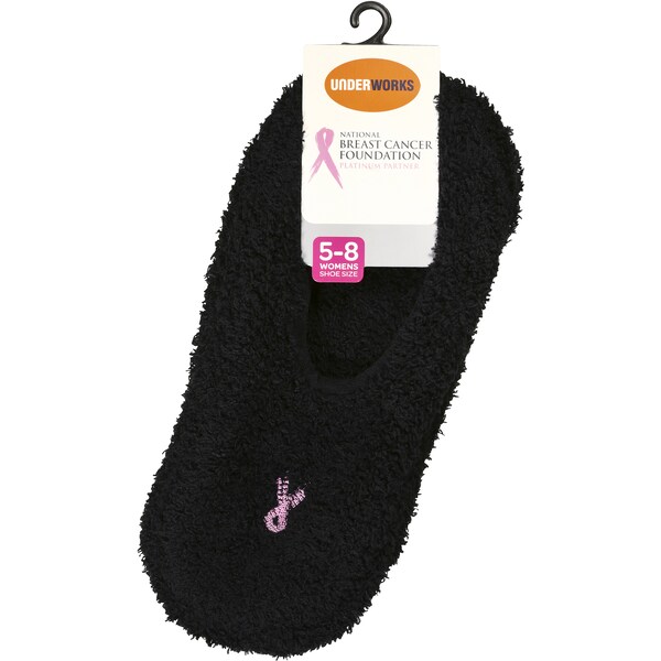 Underworks Slip On Home Socks 5-8 Each
