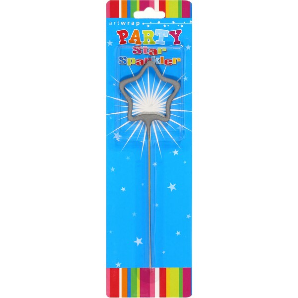 Artwrap Party Candle Sparkler Star each