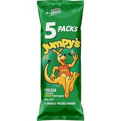 Jumpy's Chicken Potato Chips Multipack School Snacks 5 pack