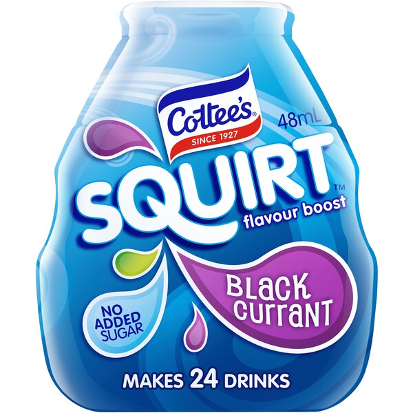 Cottee's Squirt Blackcurrant 48ml