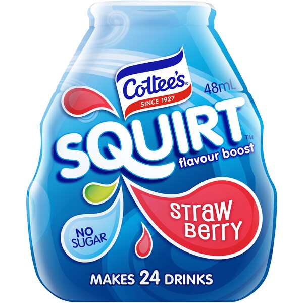 Cottee's Squirt Strawberry 48ml