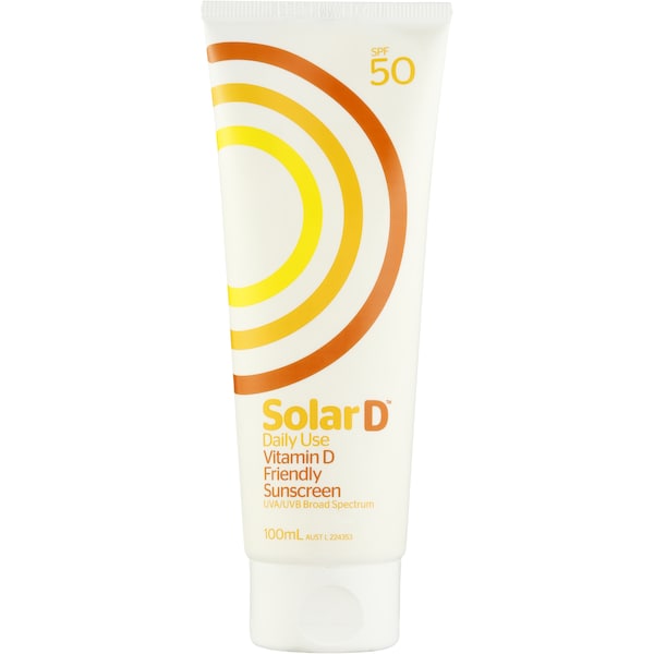 Solar D SPF 50+ Daily Use Sunscreen Tube 100mL