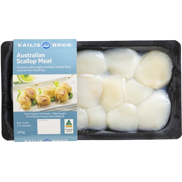 Kailis Bros Australian Scallop Meat 200g