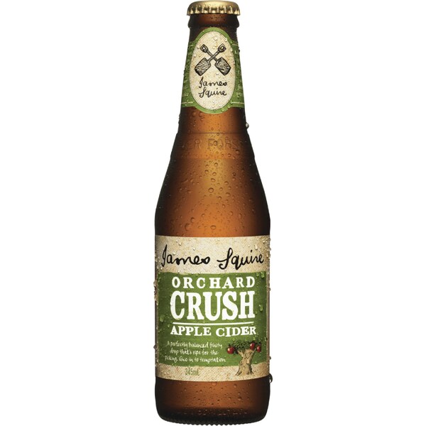 James Squire Apple Cider Orchard Crush Bottle 345ml Single