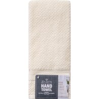 Inspire Premium Hand Towel Cream Petrol