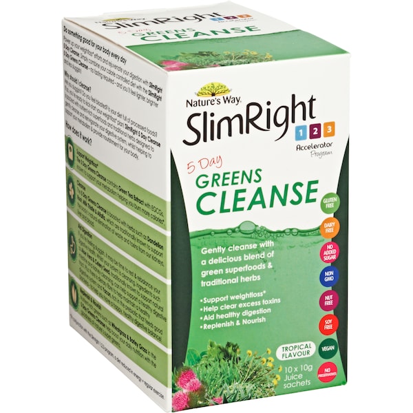 Nature's Way Slim Right 5 Day Cleanse 10g x 10 pack