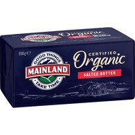 Mainland Organic Butter Block Butter