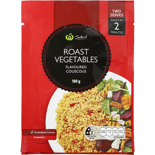 Woolworths Roast Vegetable Couscous 100G