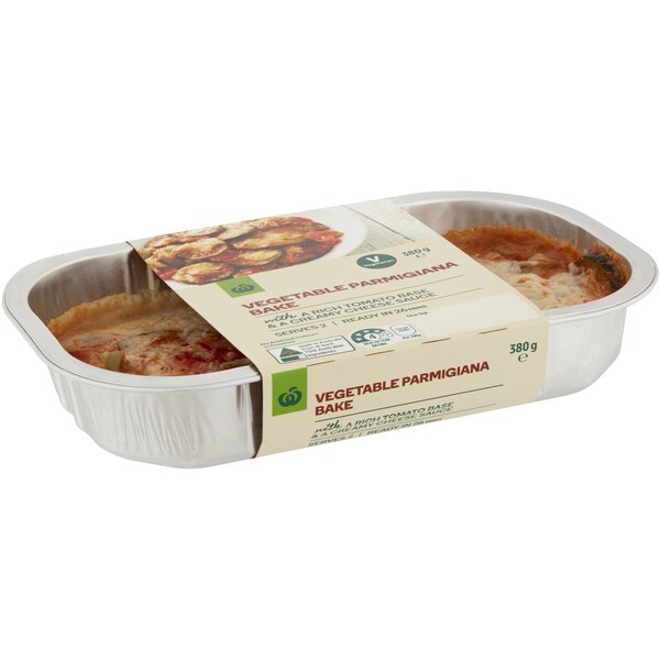 Woolworths Vegetable Parmigiana Bake 380g