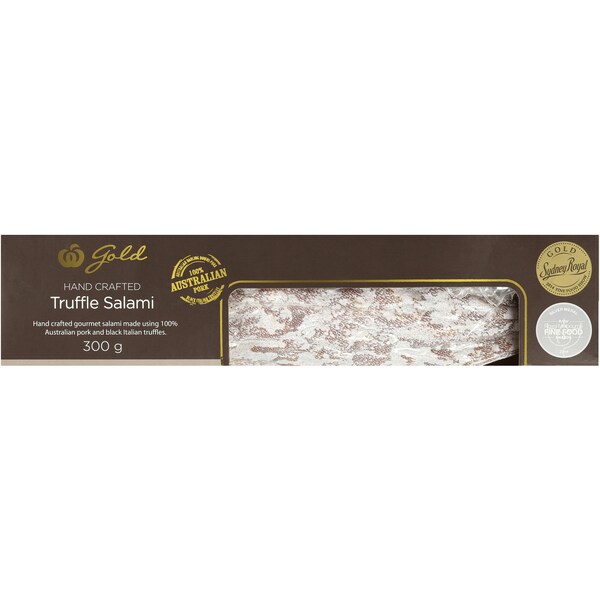 Woolworths Gold Truffle Salami 300G