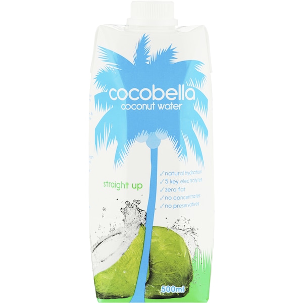 Cocobella Coconut Water Straight Up 500ml