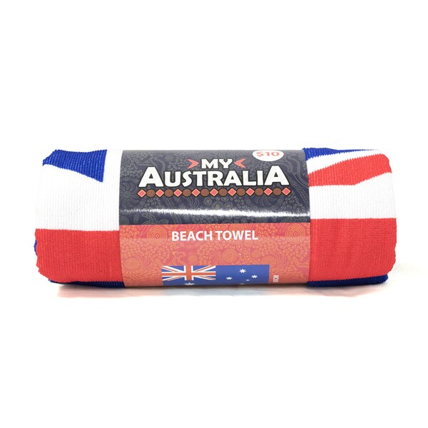 Australia Day Beach Towel  Each
