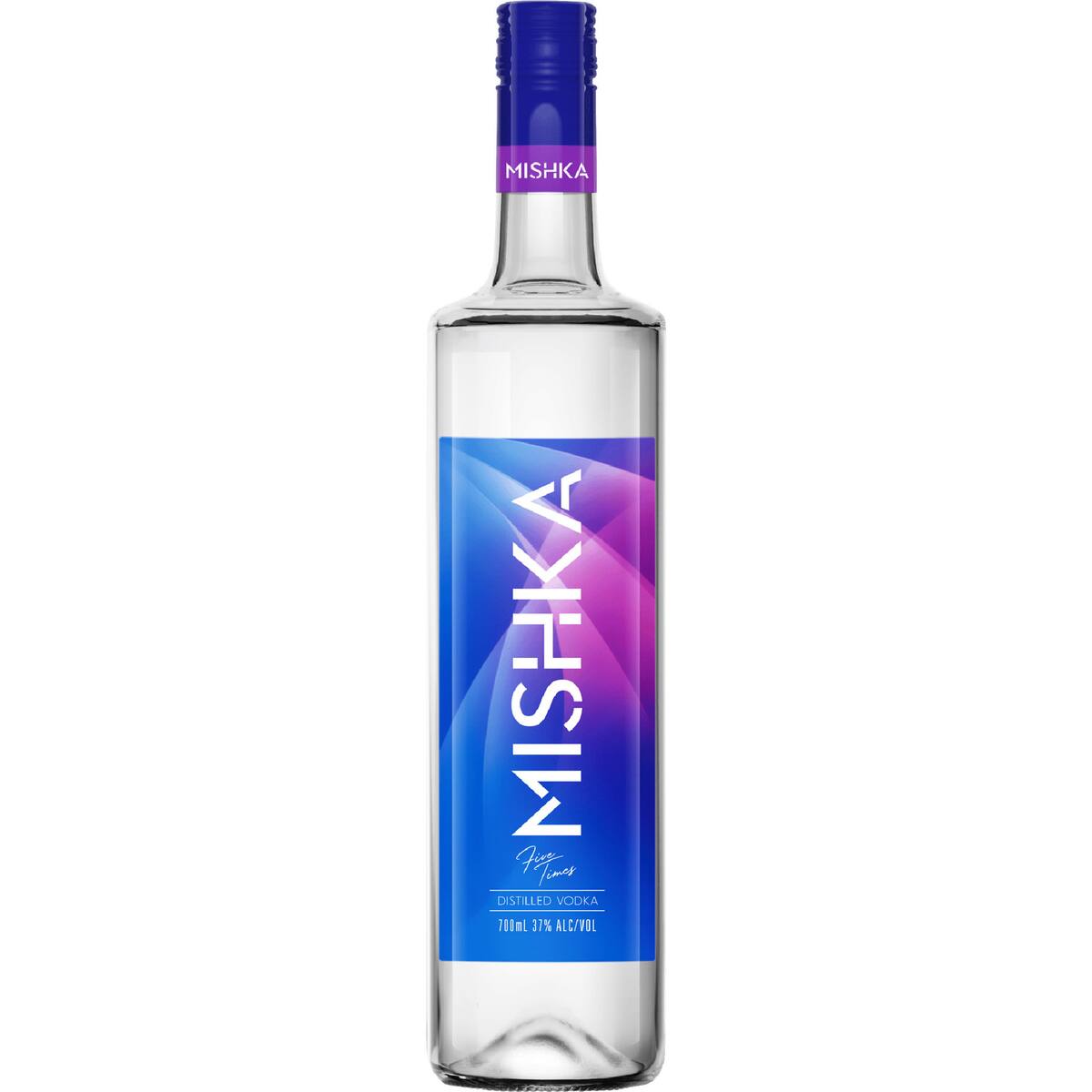 Mishka Blue Vodka 700mL