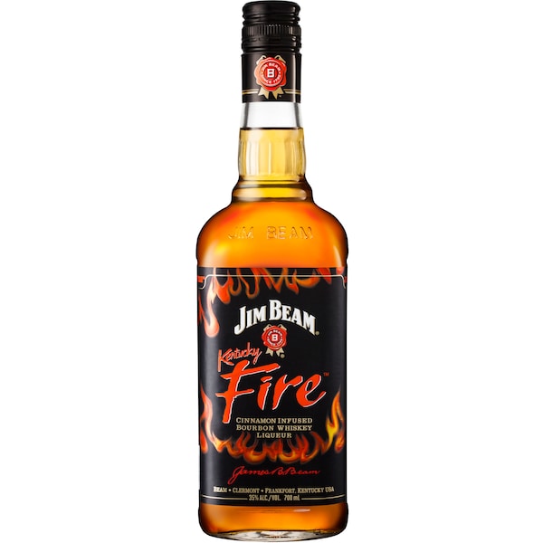 Jim Beam Kentucky    Fire B/Liq 700mL