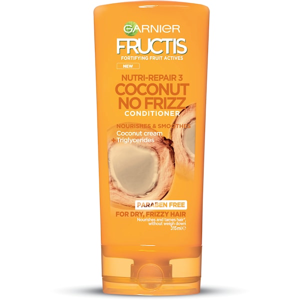 Garnier Fructis Coconut No-Frizz Conditioner 315mL