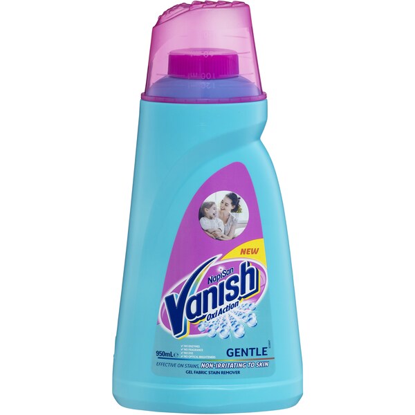 Vanish Napisan Stain Remover Gentle Gel 950ml