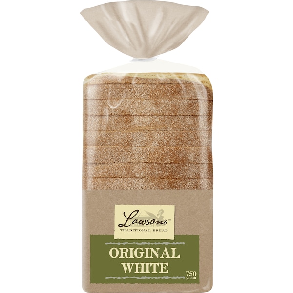 Lawson's White Traditional Bread 750g