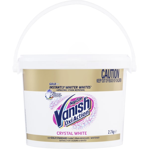 Vanish Napisan Gold Pro White Stain Remover Powder 2.7kg