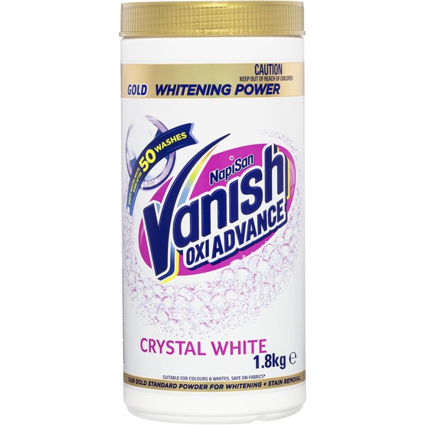 Vanish Napisan Gold Multi Power Stain Remover Powder White 1.8kg