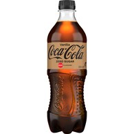 Coca-Cola Zero Sugar Vanilla Soft Drink Bottle