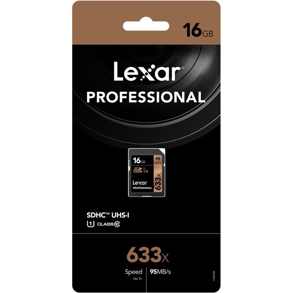 Lexar Professional 633x Sd Card 16gb Each