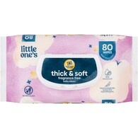 Little One's Premium Baby Wipes Thick Unscented