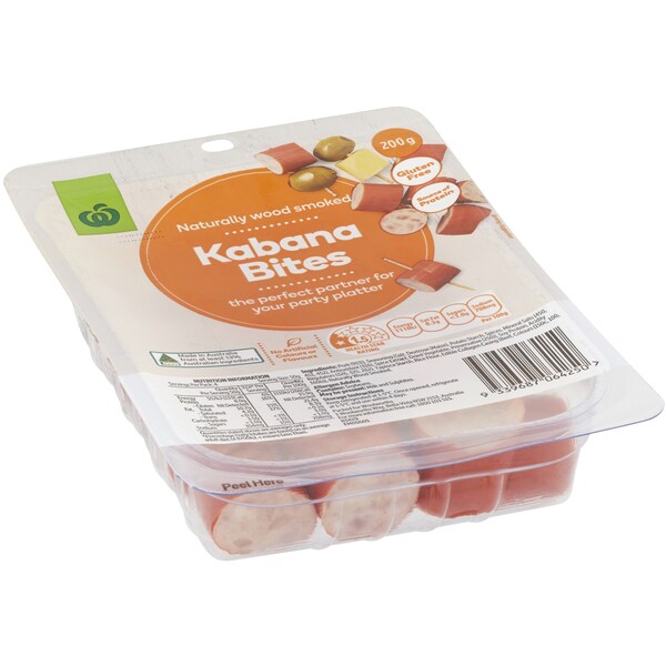Woolworths Kabana Bites 200g