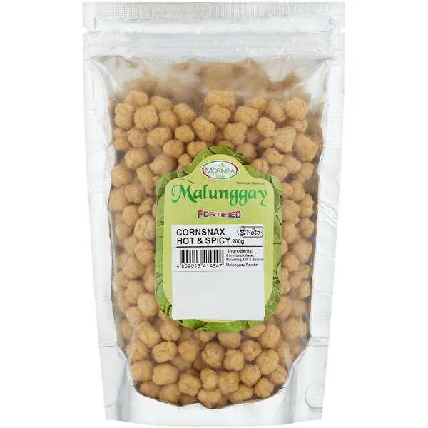 Malunggay Cornsnax Hot & Spicy 200G
