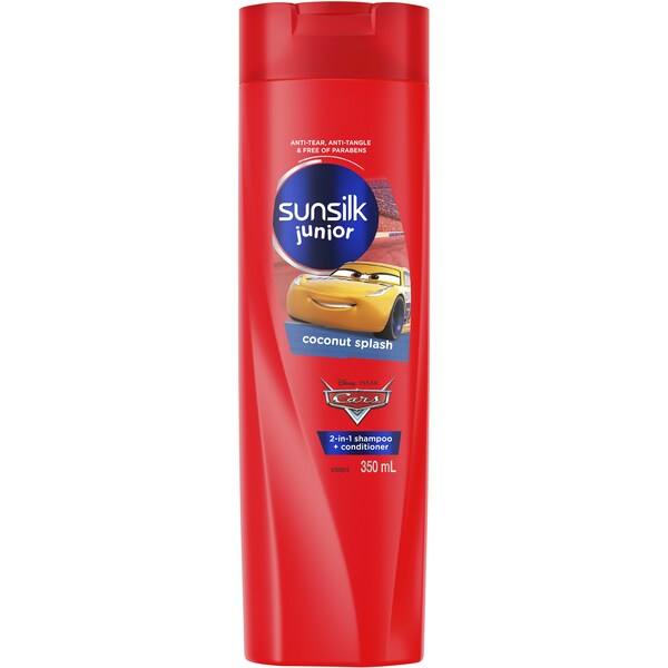 Sunsilk Junior 2 In 1 Shampoo + Conditioner Coconut Splash 350ml