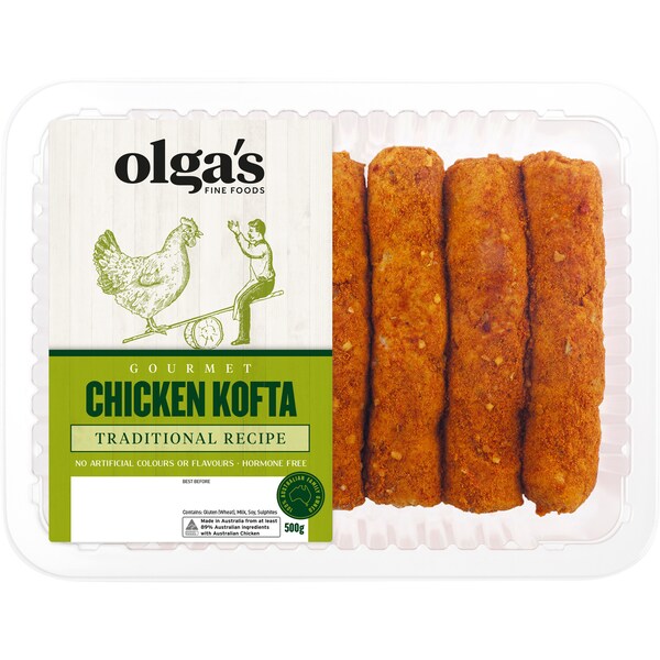 Olga's Fine Foods Chicken Kofta 450G