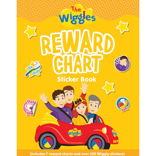 The Wiggles Reward Chart Sticker Book Each