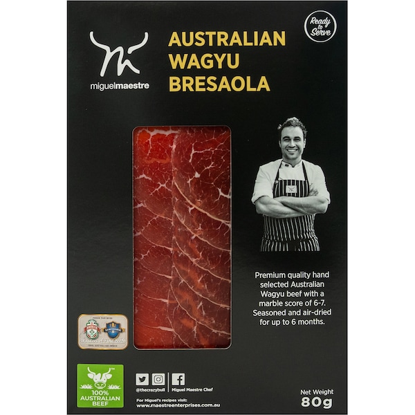 Miguel Maestre Wagyu Bresaola 80g
