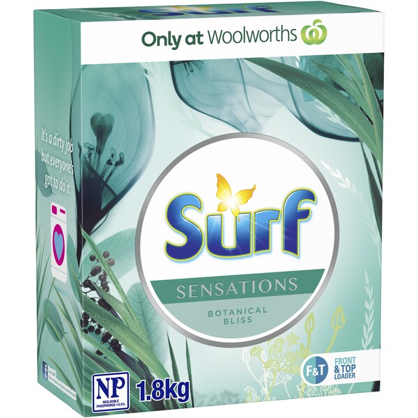 Surf Laundry Powder Botanical Bliss 1.8kg