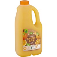 Woolworths Orange Juice Pulp Free