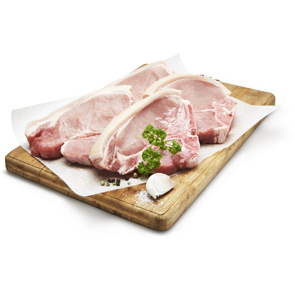 Woolworths Pork Loin Chops Large 750g - 1.2kg