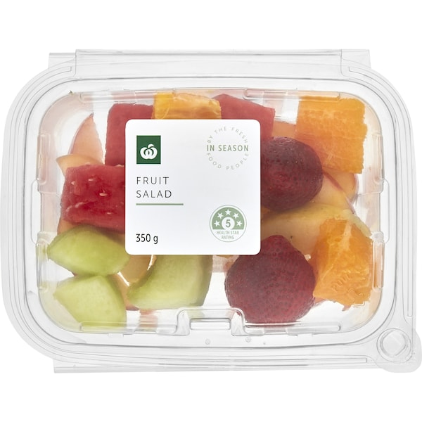 Woolworths Seasonal Fruit Salad Pot 350g