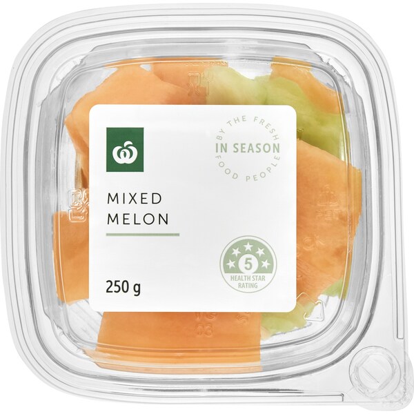 Woolworths Mixed Melon Snack Pot 250g