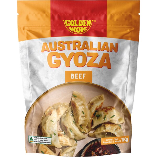 Golden Wok Australian Beef Gyoza 1kg