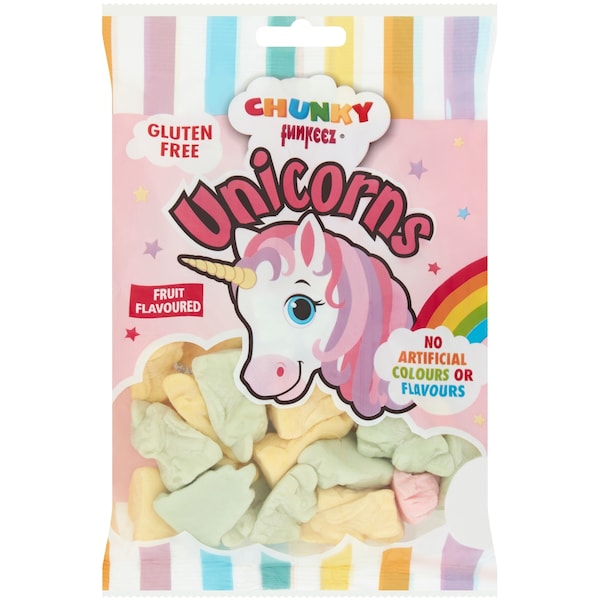 Chunky Funkeez Unicorns 170g