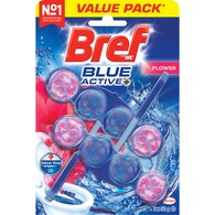 Bref Blue Active Flower Toilet Cleaner Block