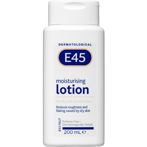 E45 Moisturising Lotion For Dry Skin 200mL
