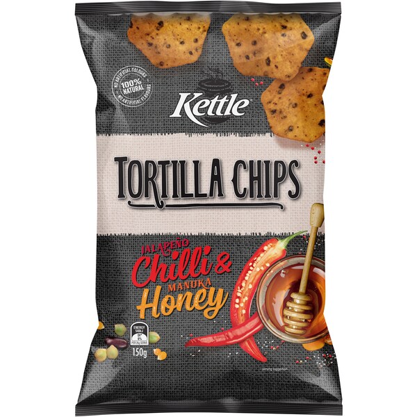 Kettle Tortilla Chips Chilli & Honey 150g