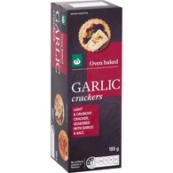 Woolworths Garlic Crackers