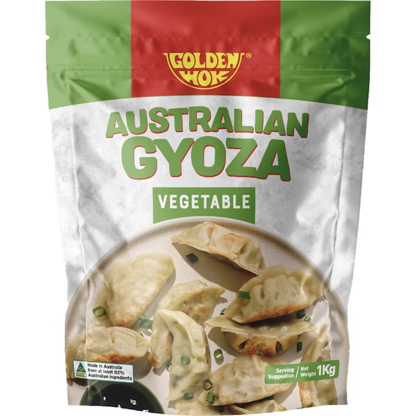 Golden Wok Australian Gyoza Vegetable 1kg