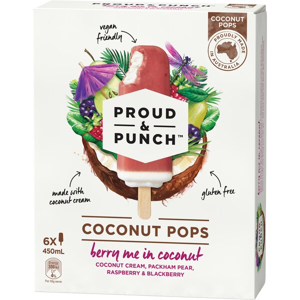 Proud & Punch Berry Me In Coconut 6 pack