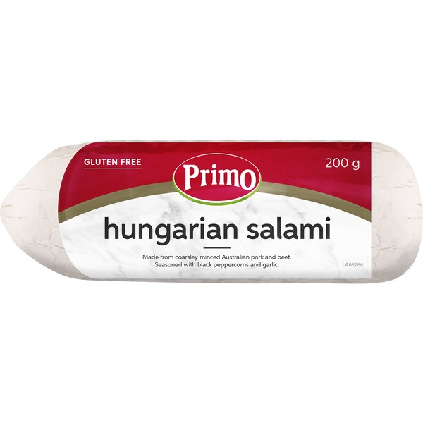 Primo White Hungarian Salami 200g