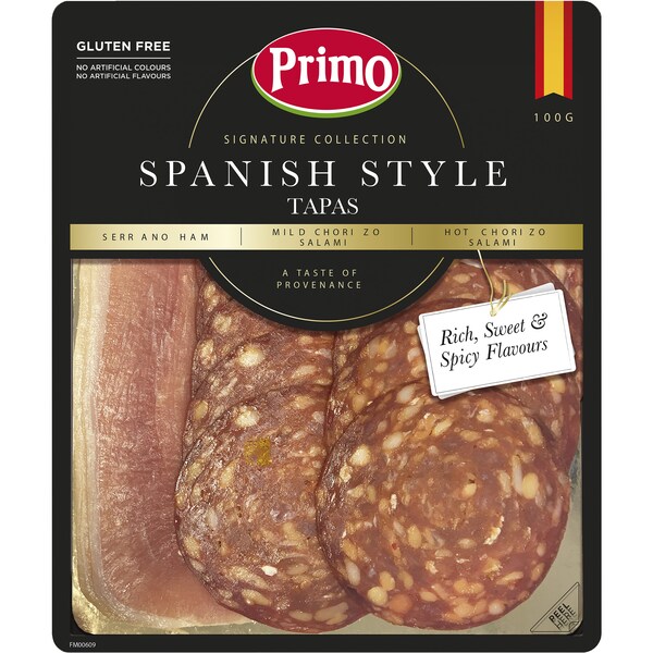 Primo Spanish Style Tapas Platter 100g