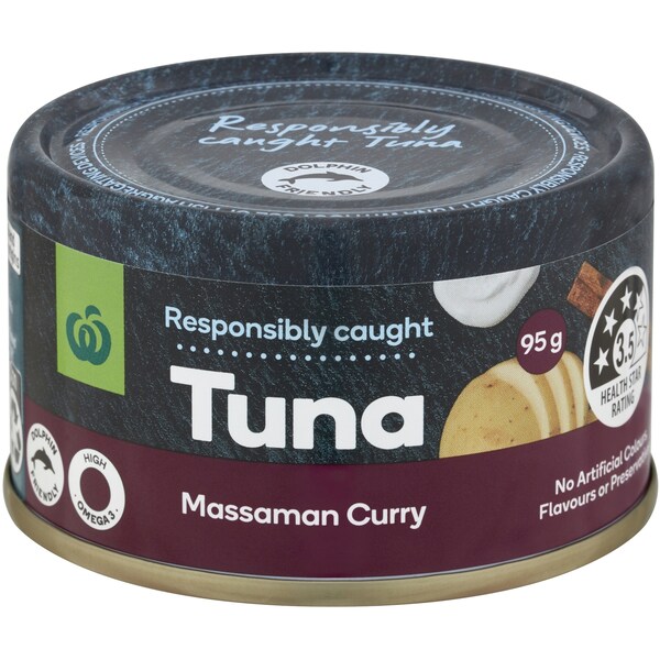 Woolworths Tuna Massaman Curry 95g