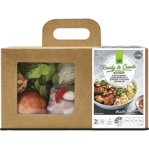 Woolworths Vietnamese Lemongrass & Ginger Chicken Noodles 1.1kg